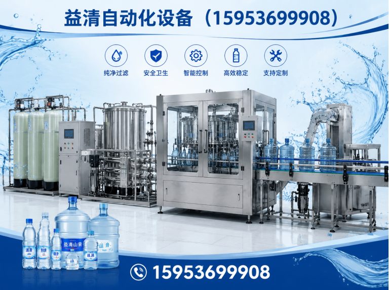 潍城区矿泉水设备展示图